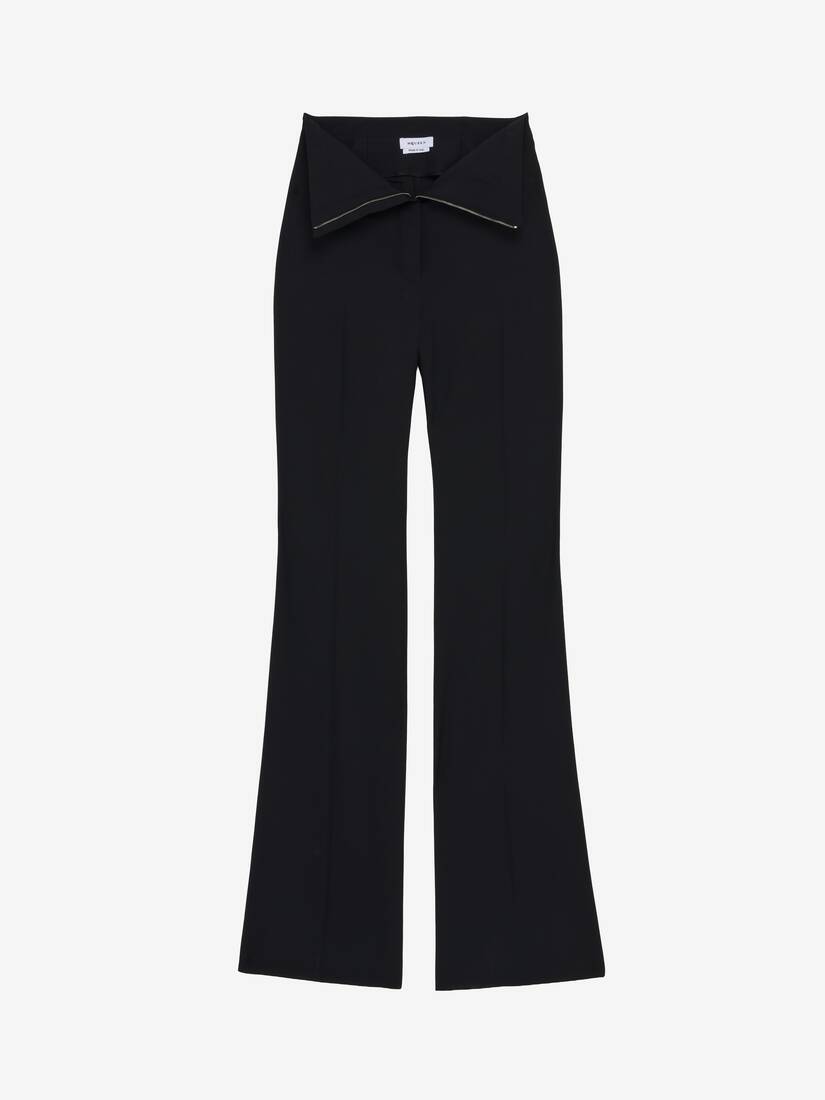 Fold Over Waist Trousers | Alexander McQueen - image 1