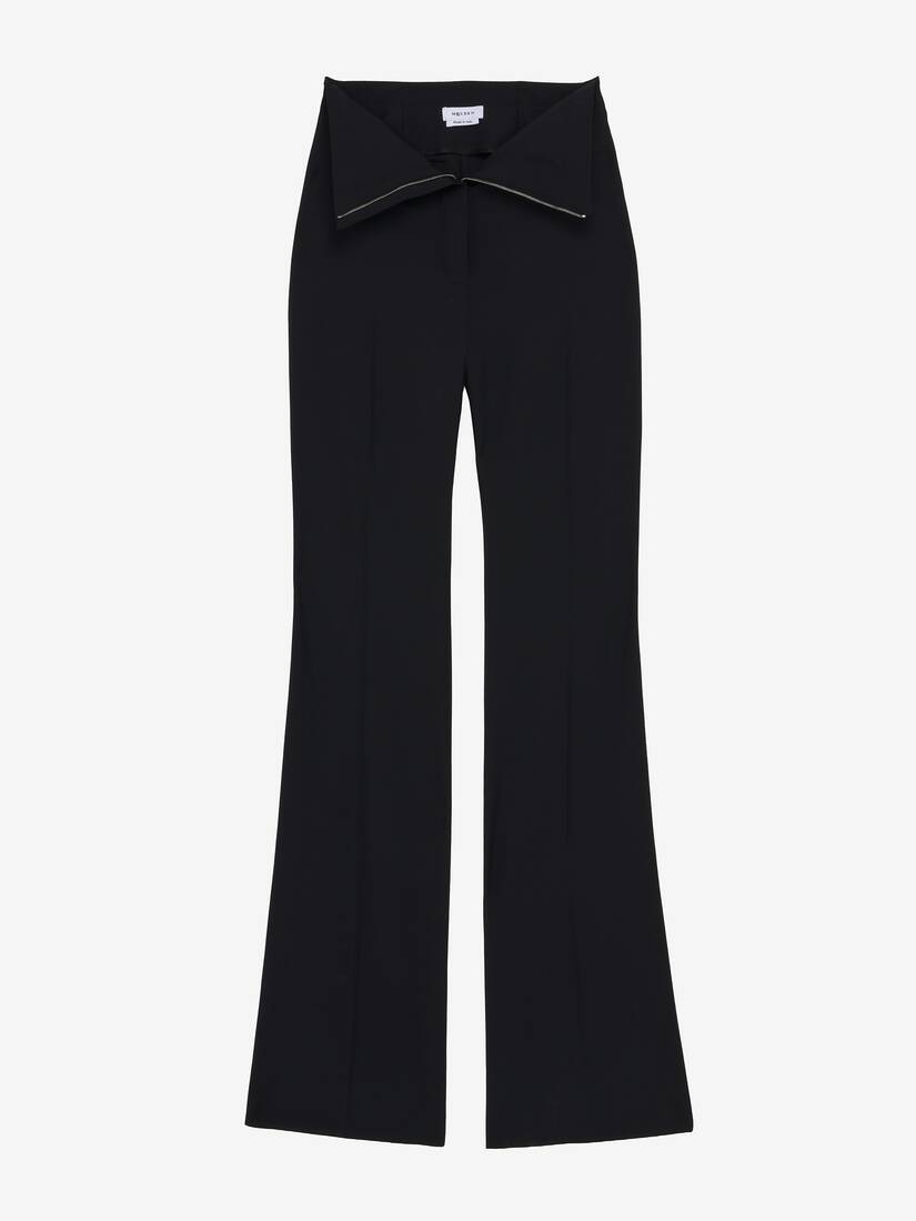 Fold Over Waist Trousers | Alexander McQueen - image 1