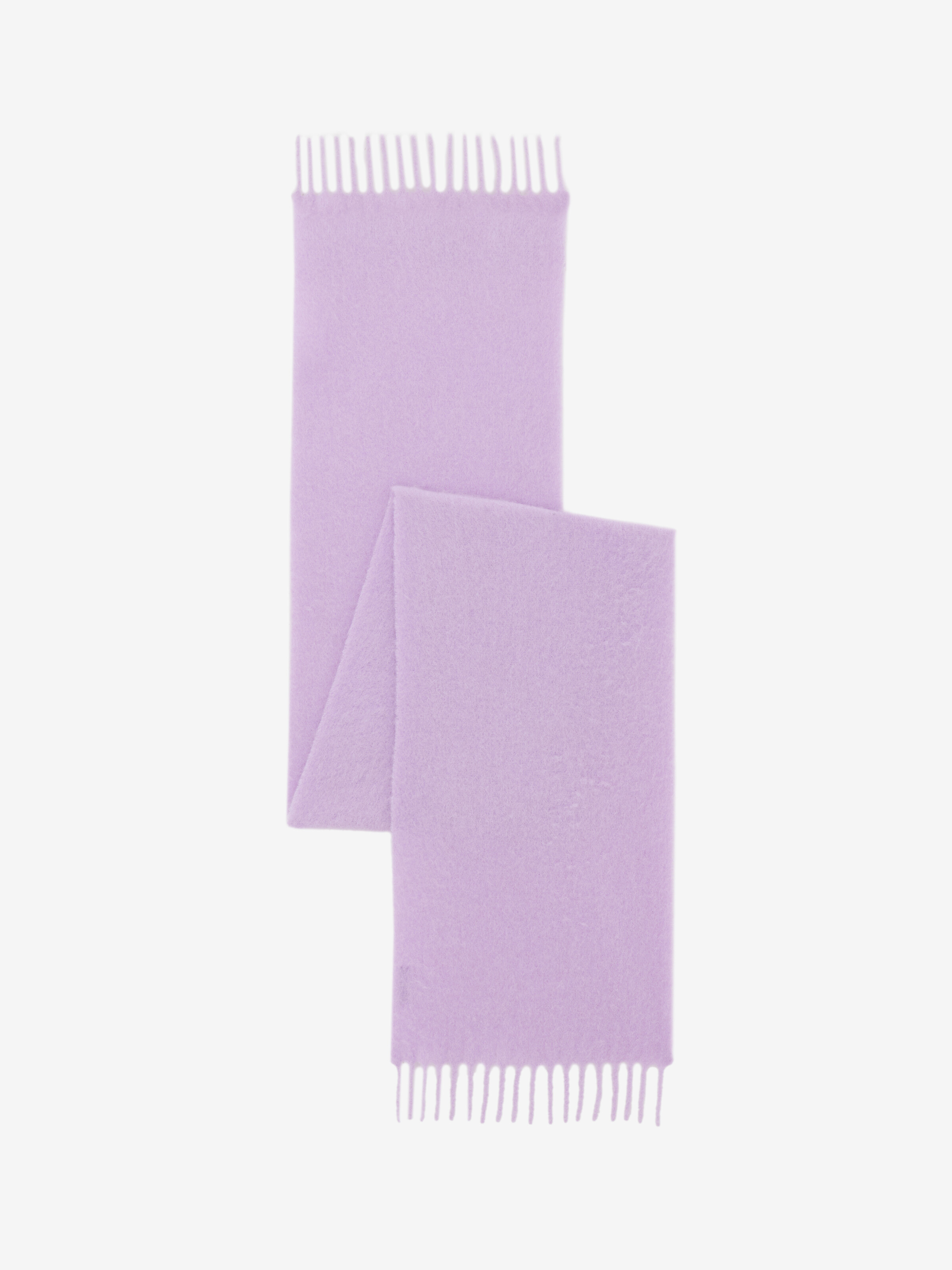 Women's Classic Scarf in Lilac in 80% Alpaca Wool, 20% Polyamide | Alexander McQueen - image 2
