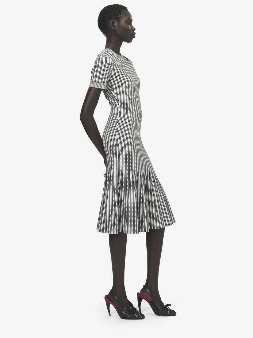 Striped Knit Dress | Alexander McQueen - image 3