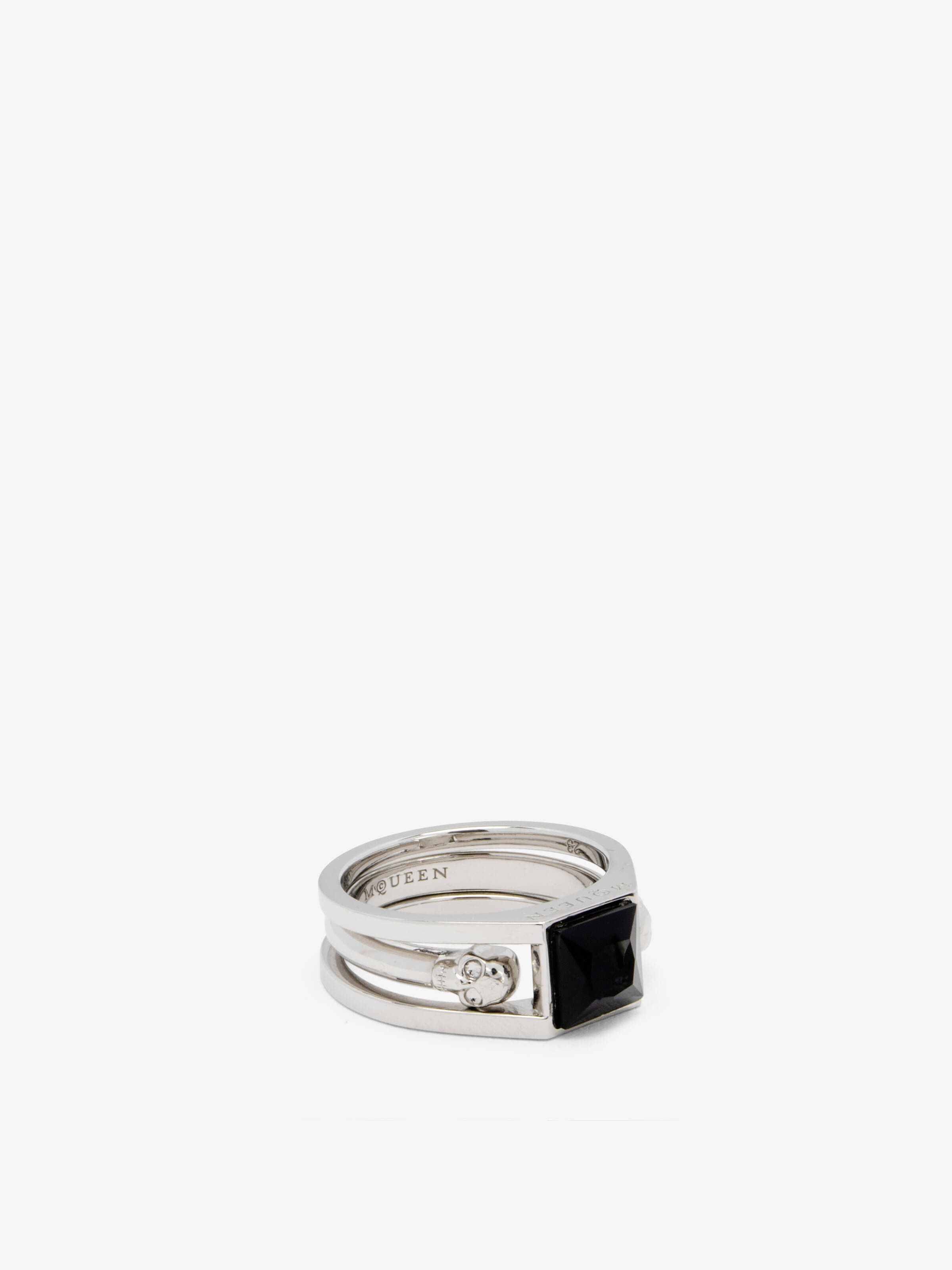 Bague Twin Skull