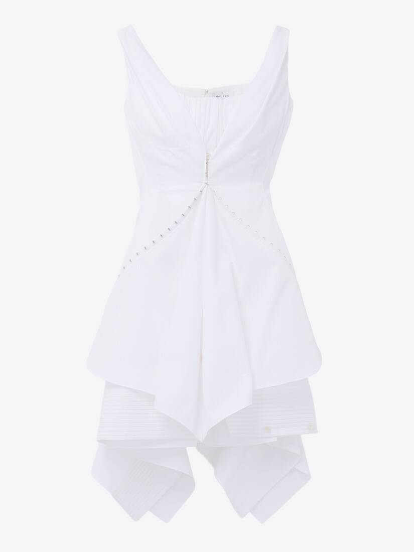Gerafftes Minikleid | Alexander McQueen - image 1