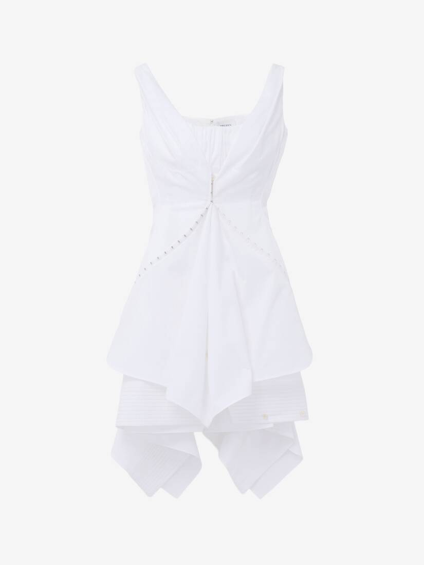 Gathered Mini Dress | Alexander McQueen - image 1