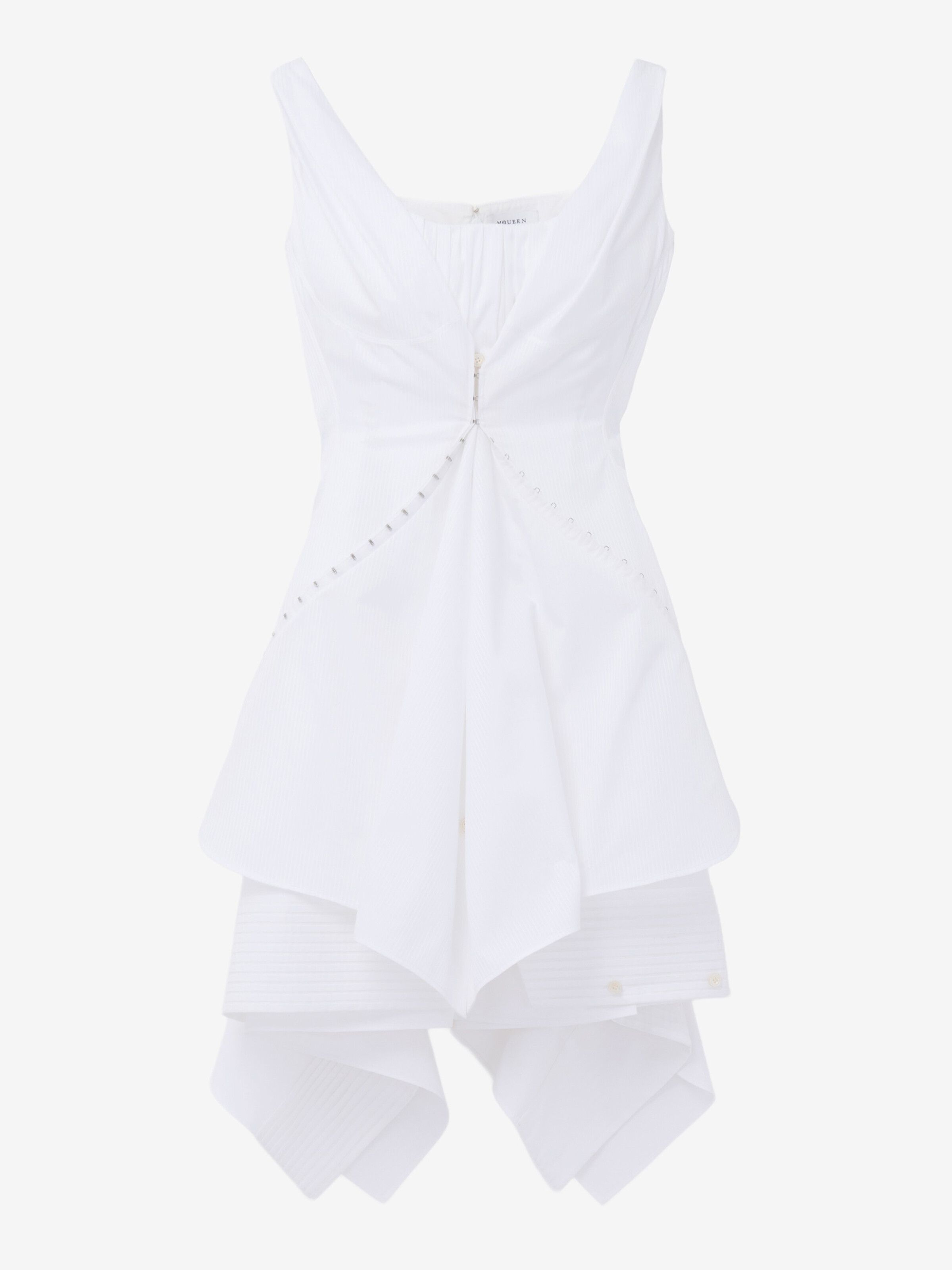 Robe courte froncée