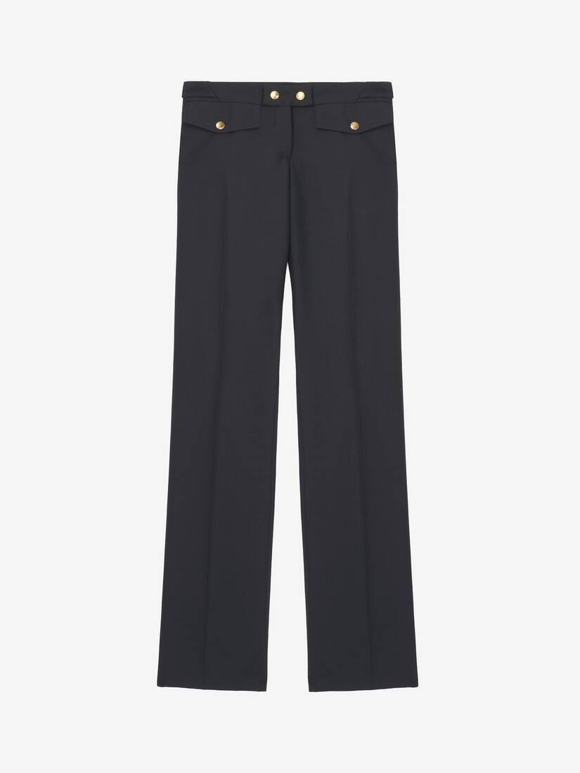 Straight Leg Trousers | Alexander McQueen - image 1