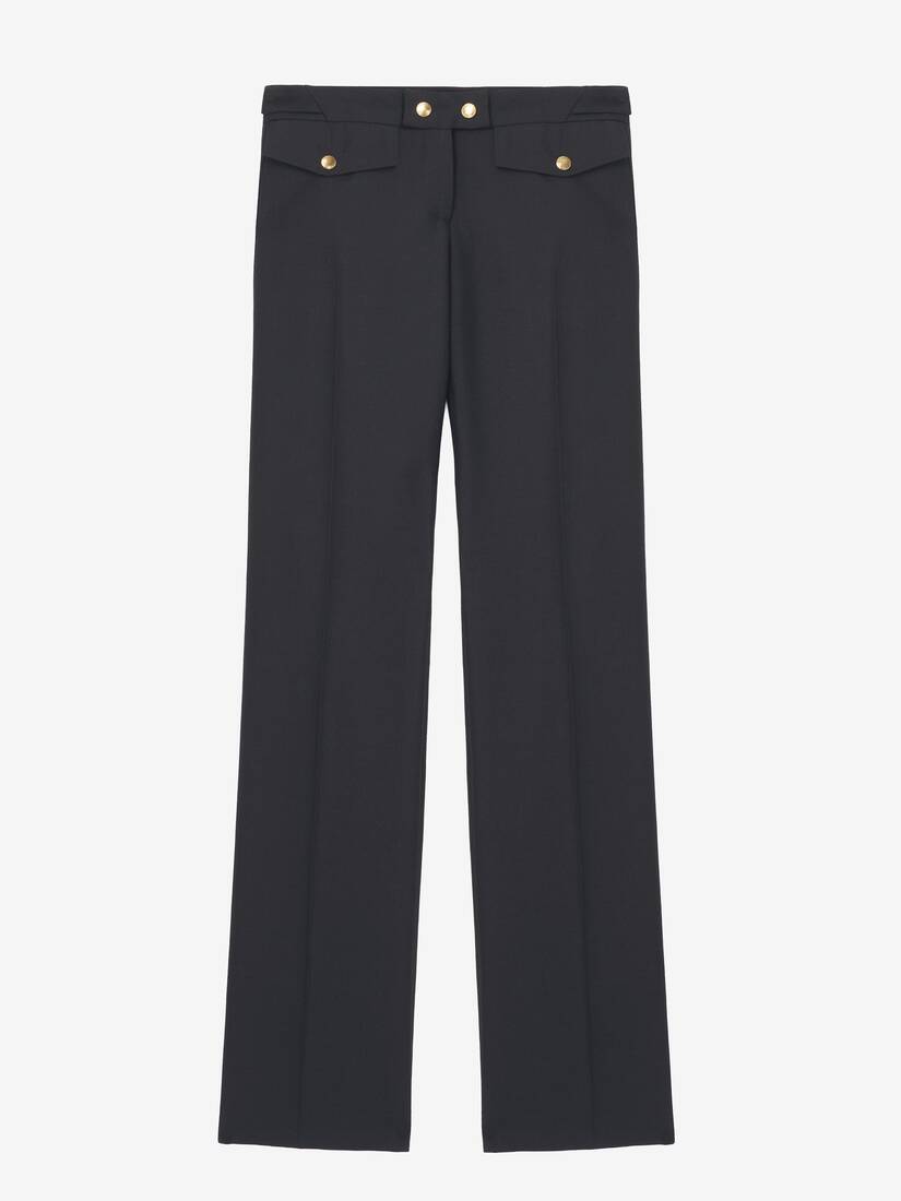Straight Leg Trousers | Alexander McQueen - image 1
