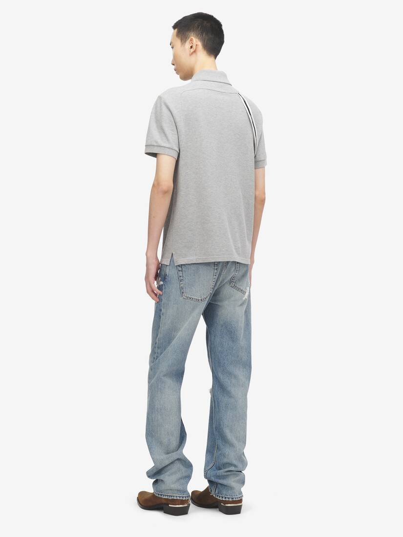 ロゴ ハーネス ポロシャツ | Alexander McQueen - image 4