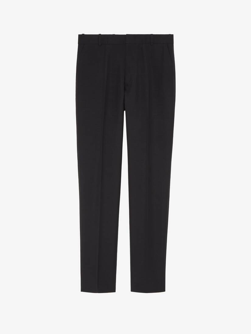 Pantalon McQueen classique, en mohair Selvedge | Alexander McQueen - image 1