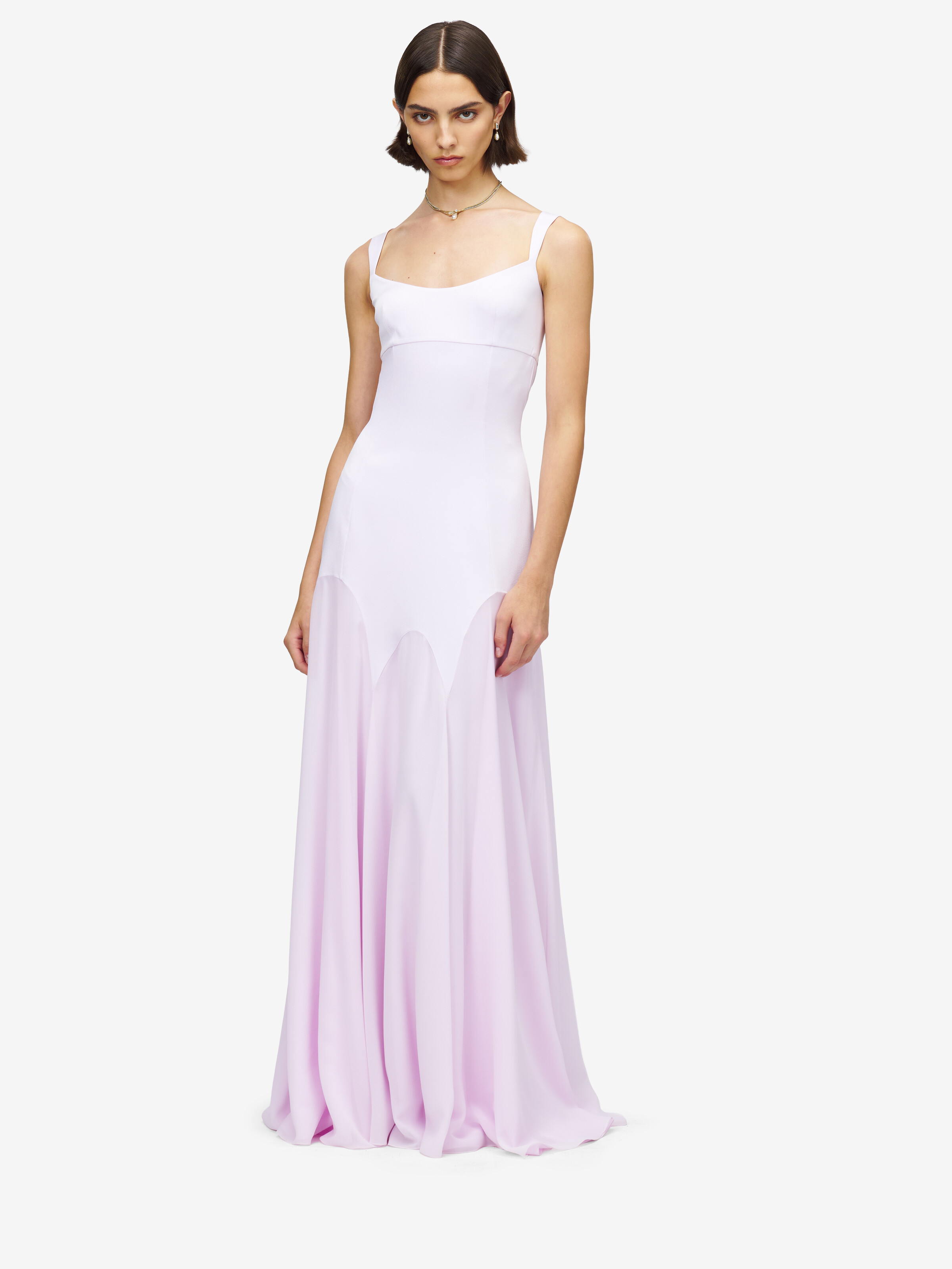 Abendkleid aus Satin