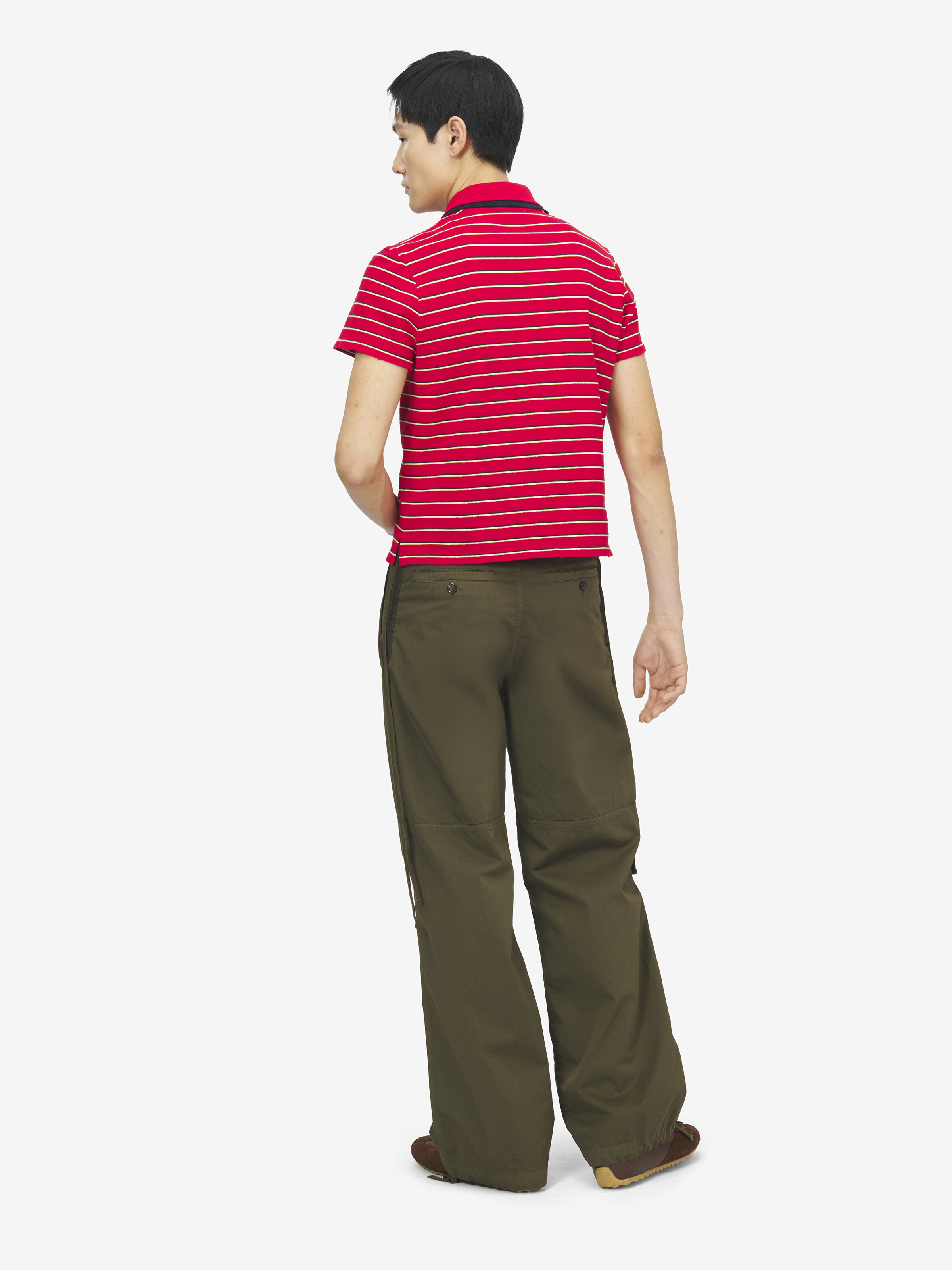 条纹Polo衫 in 100% 棉 | Alexander McQueen - image 4