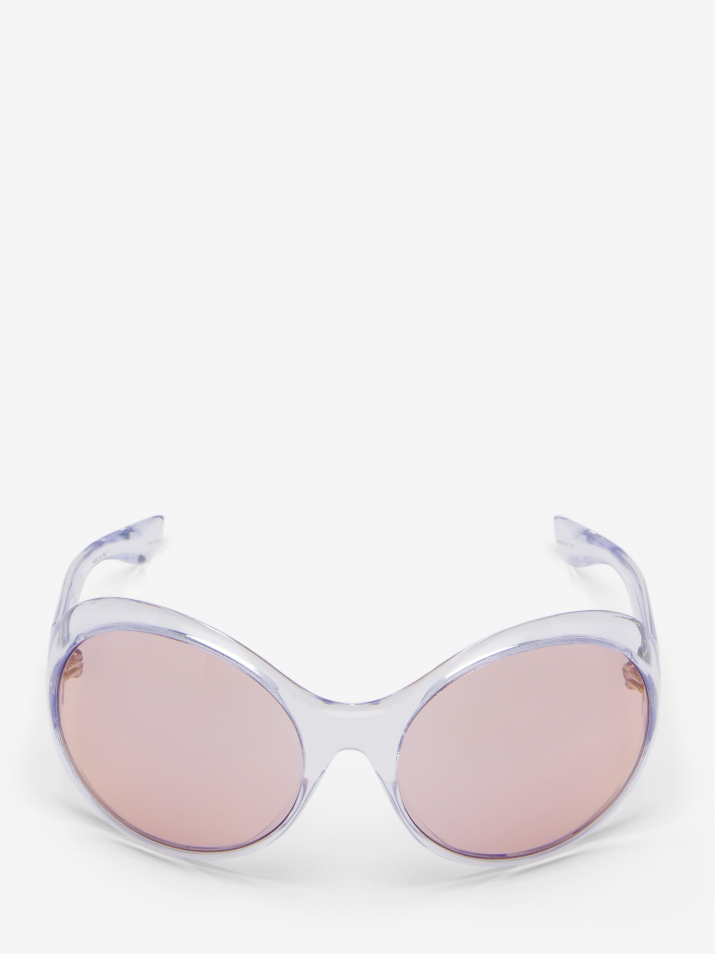 Kate Round Sunglasses in Pink in Bio Injection | Alexander McQueen - image 1