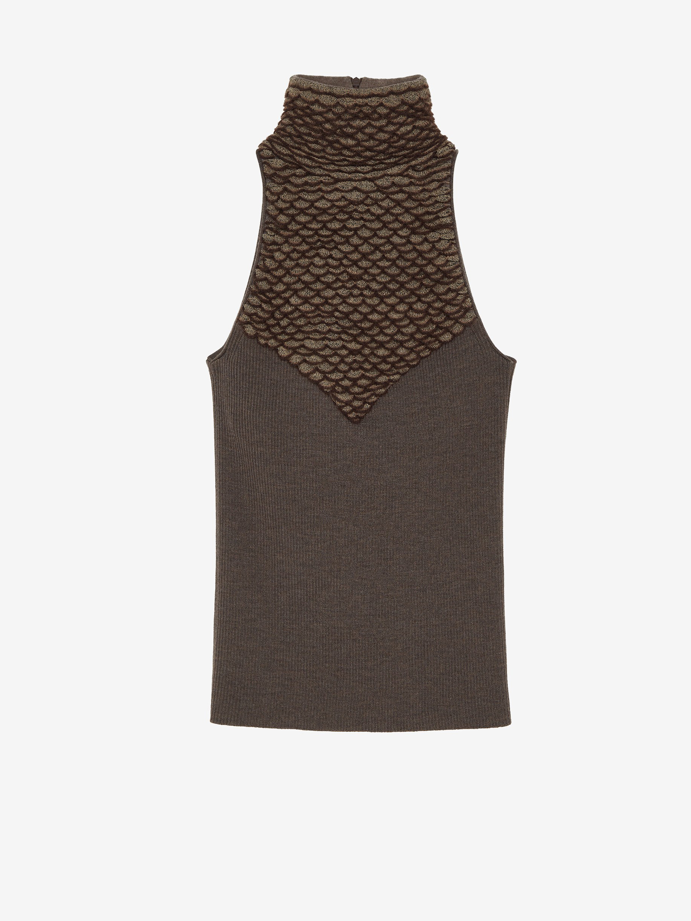 Knit Feathers Top