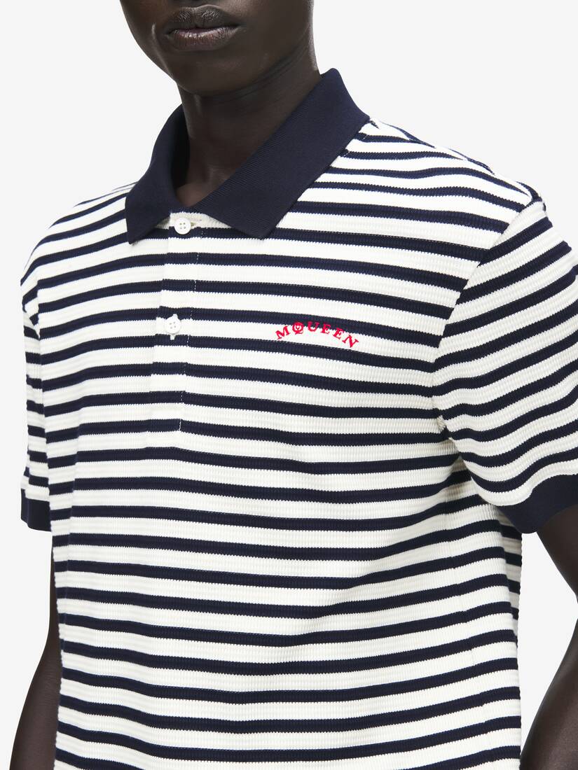 Striped Polo Shirt | Alexander McQueen - image 5