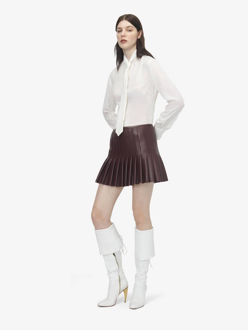 타이 실크 셔츠 | Alexander McQueen - image 3