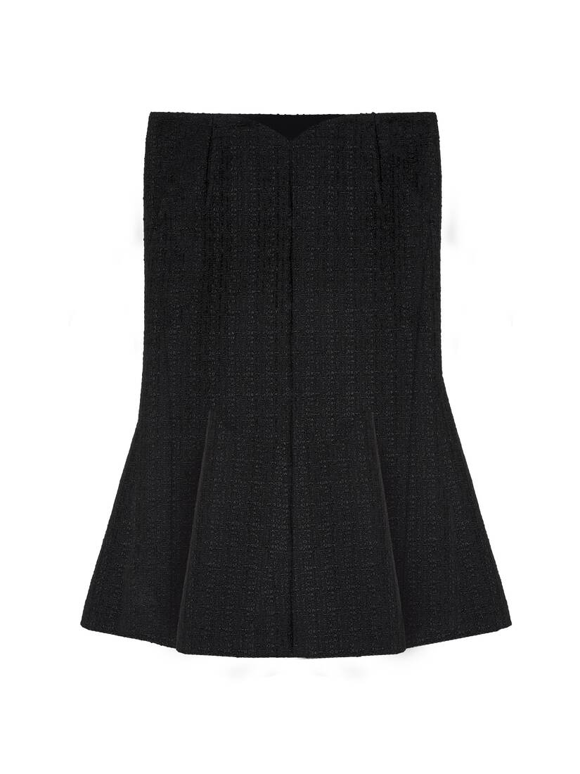 Light Tweed Bumster Skirt | Alexander McQueen - image 5