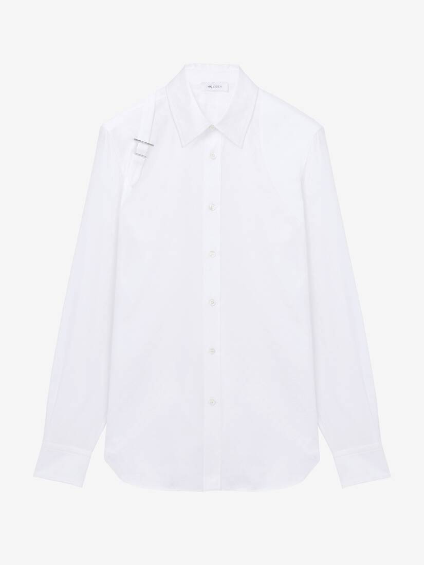 Skull Jacquard Harness Shirt | Alexander McQueen - image 1