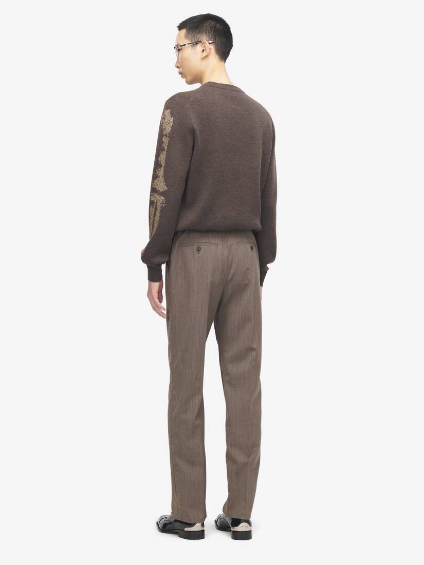 リブケージ ジャカード セーター | Alexander McQueen - image 4
