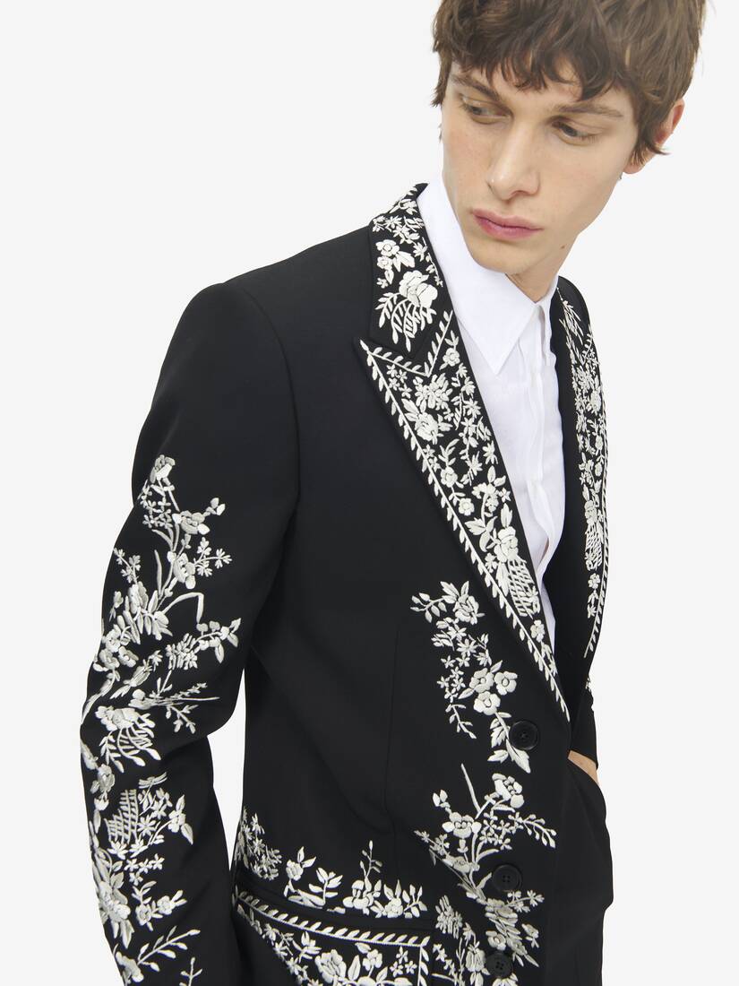 Cappotto con ricami floreali | Alexander McQueen - image 5