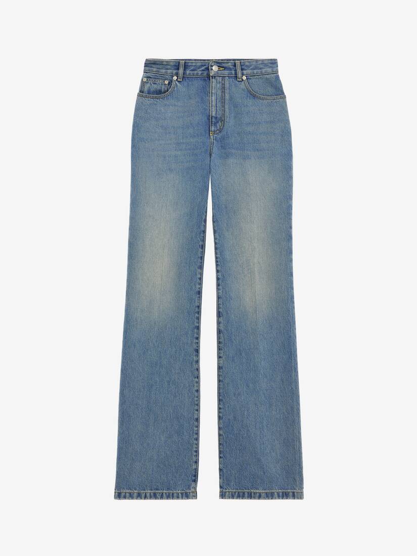 Straight Leg Jeans | Alexander McQueen - image 1
