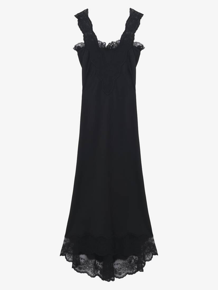 Lace Trim Midi Dress | Alexander McQueen - image 1