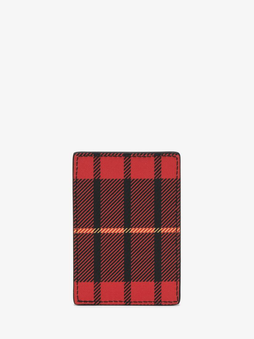 タータン マグネティック カードホルダー | Alexander McQueen - image 3
