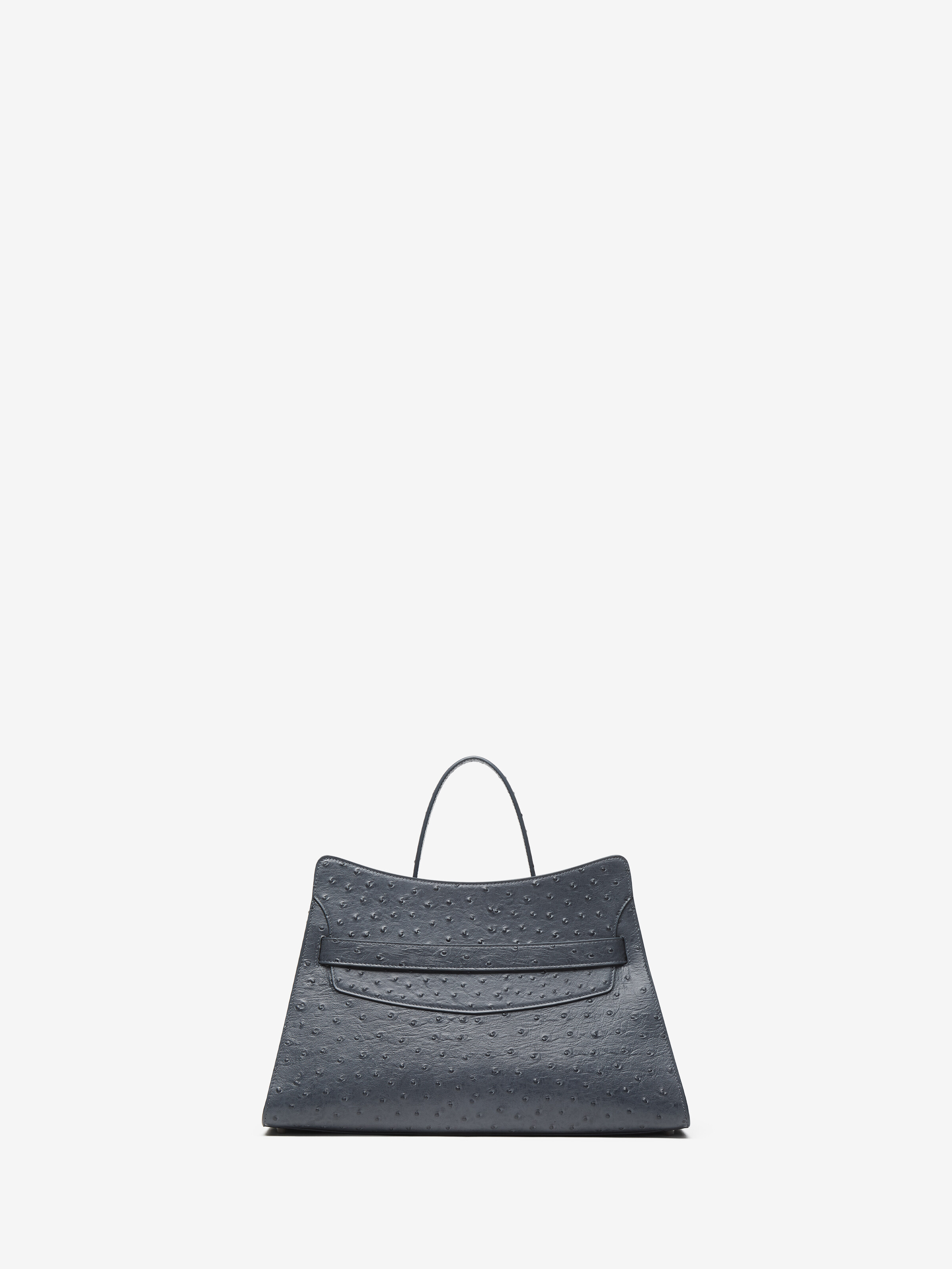Women's Locke Bag in Grey in Calf Leather | Alexander McQueen - image 4