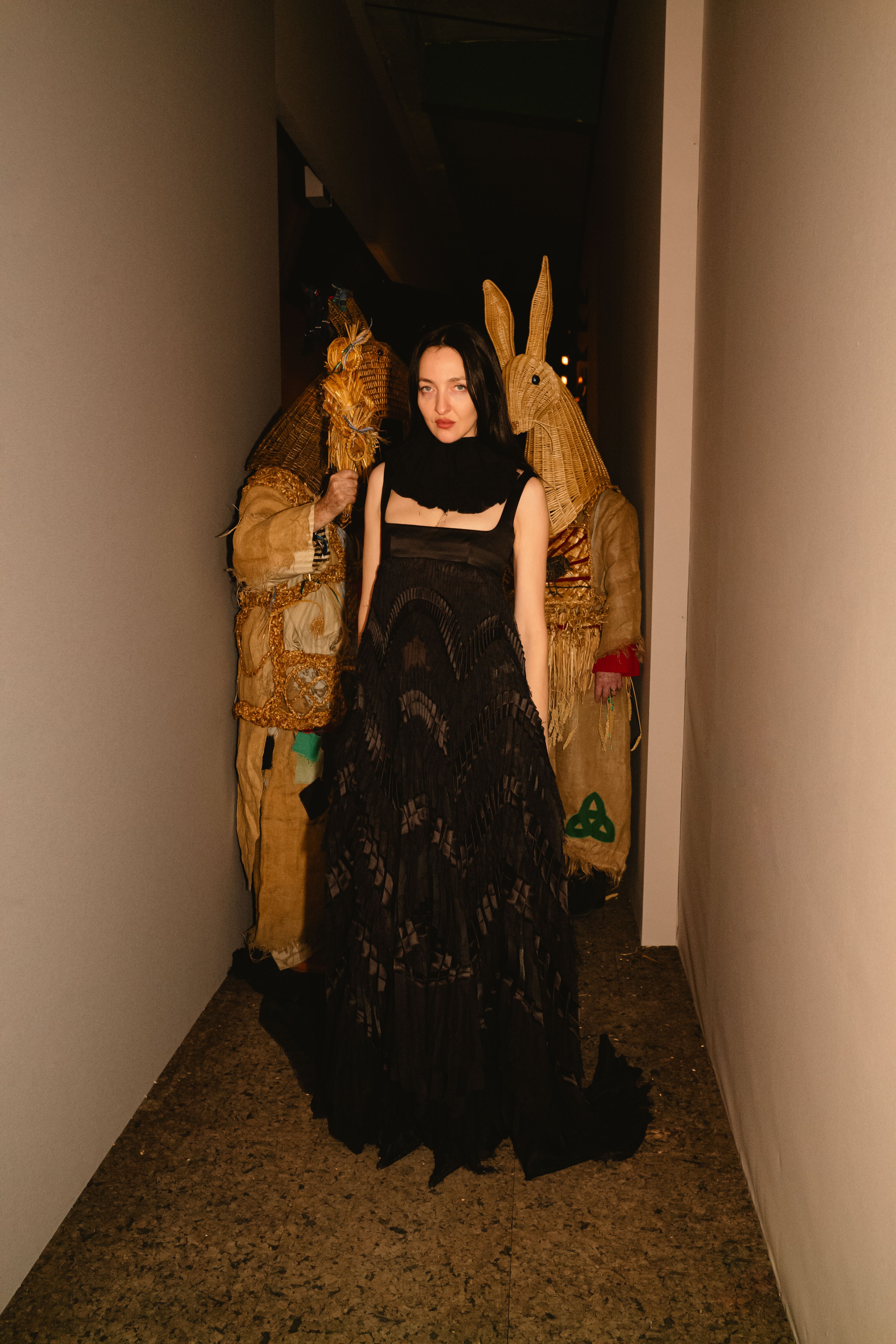 Tish Weinstock Arriving at McQueen Spring Summer 2026 Show