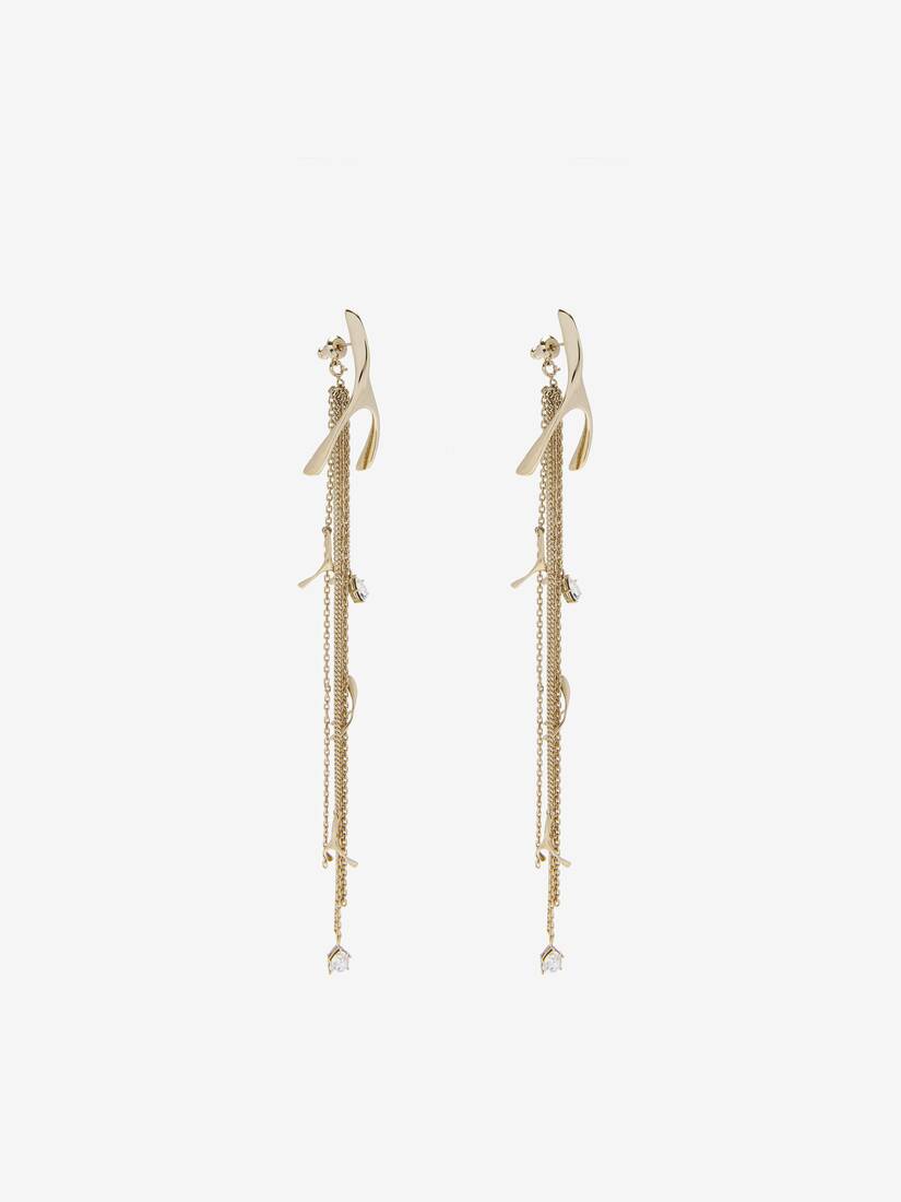 Wishbone Earrings | Alexander McQueen - image 3