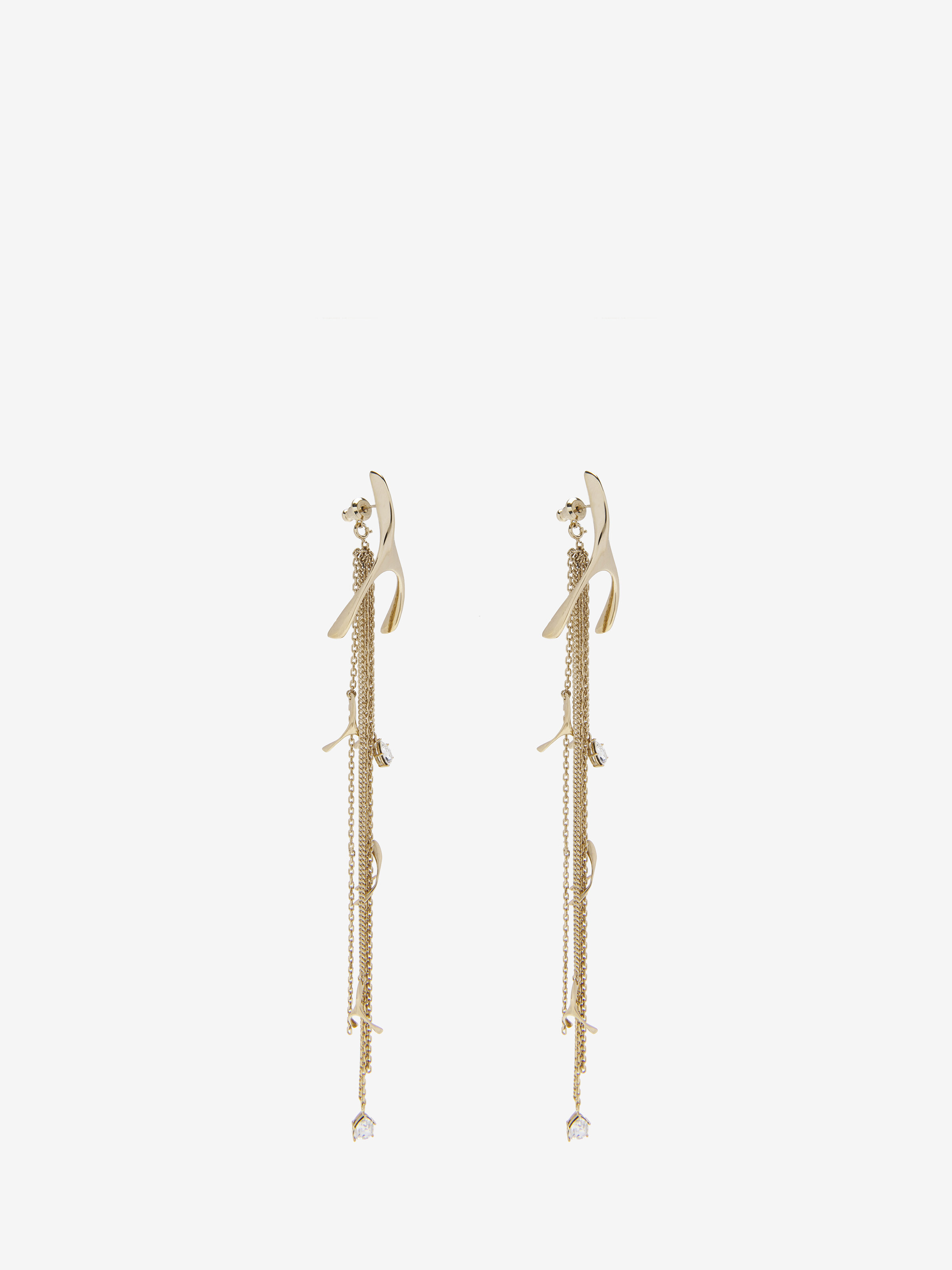 如愿骨耳环 in 黄铜 | Alexander McQueen - image 3