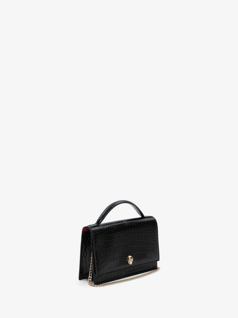 Top Handle Skull Bag