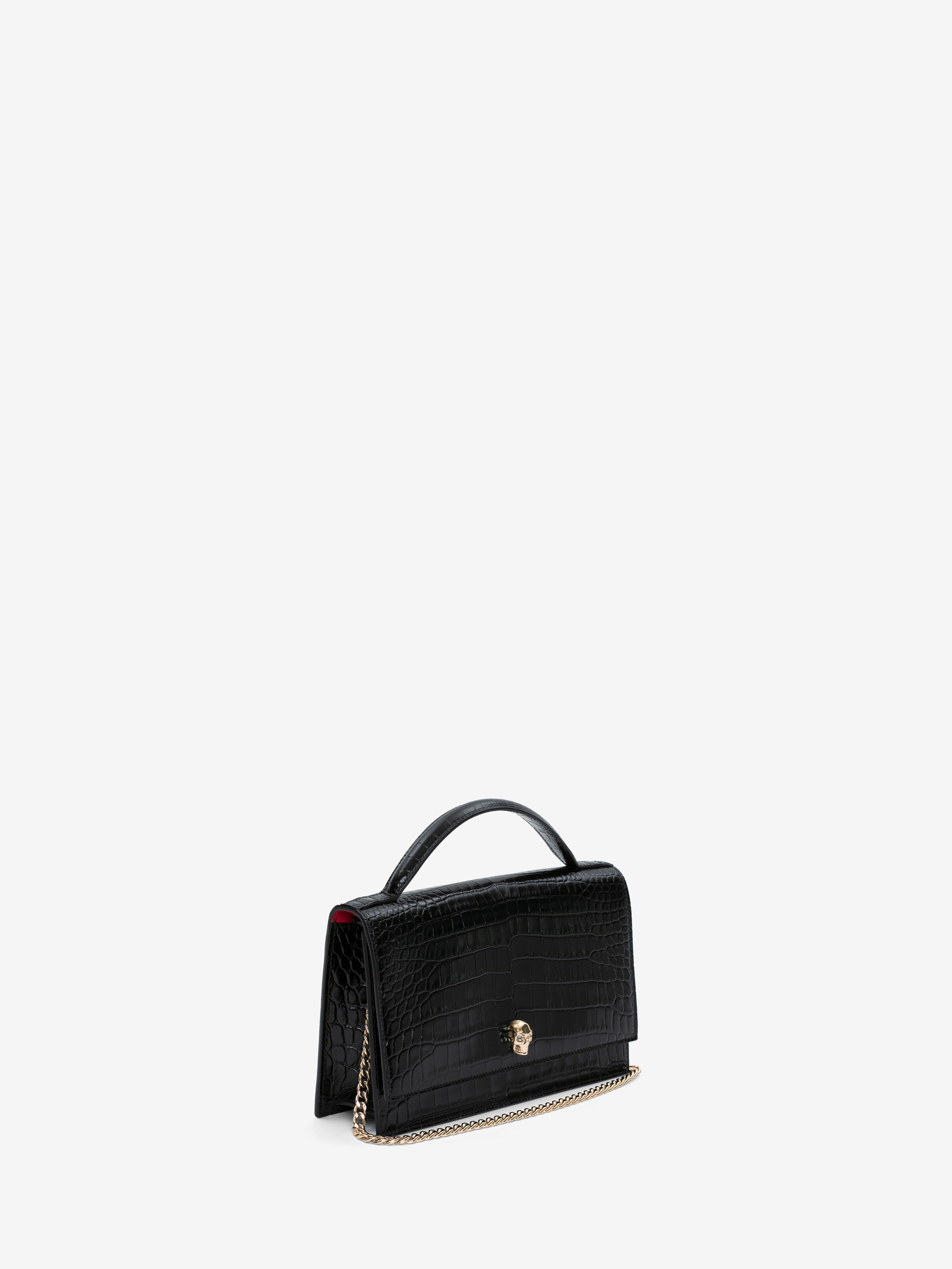 Top Handle Skull Bag