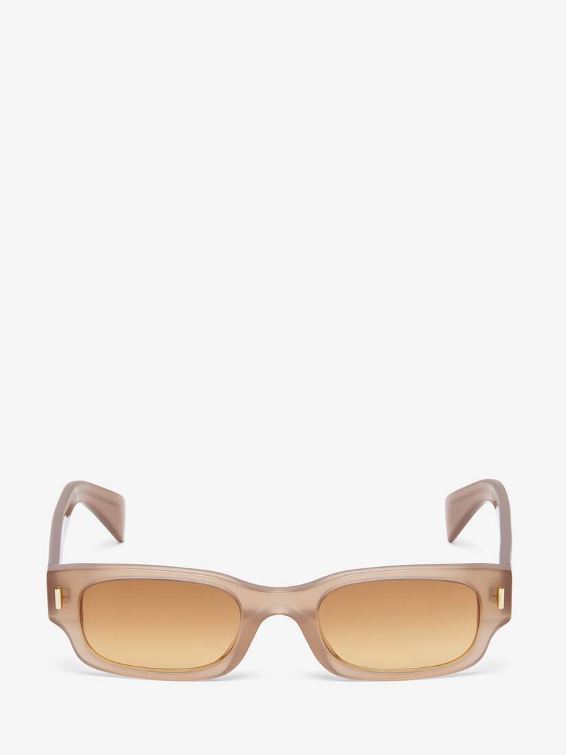 T-Bar铆钉Panthos框太阳眼镜 | Alexander McQueen - image 1