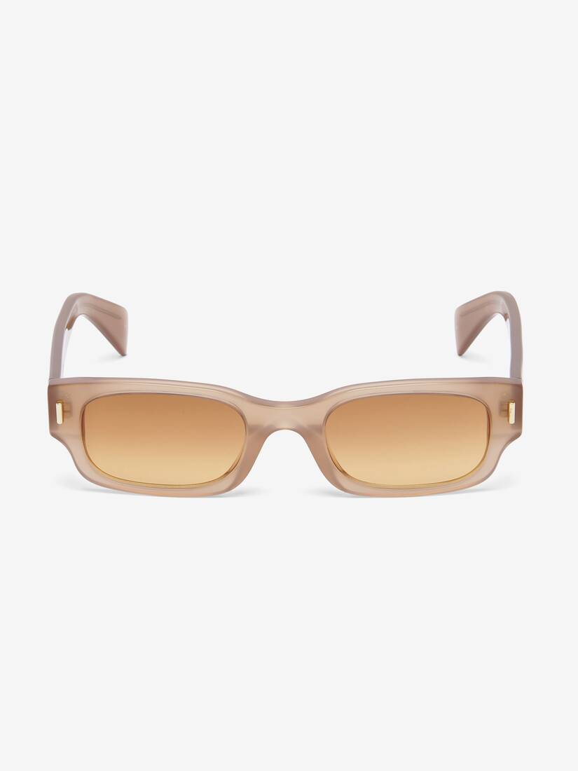 T-Bar铆钉Panthos框太阳眼镜 | Alexander McQueen - image 1
