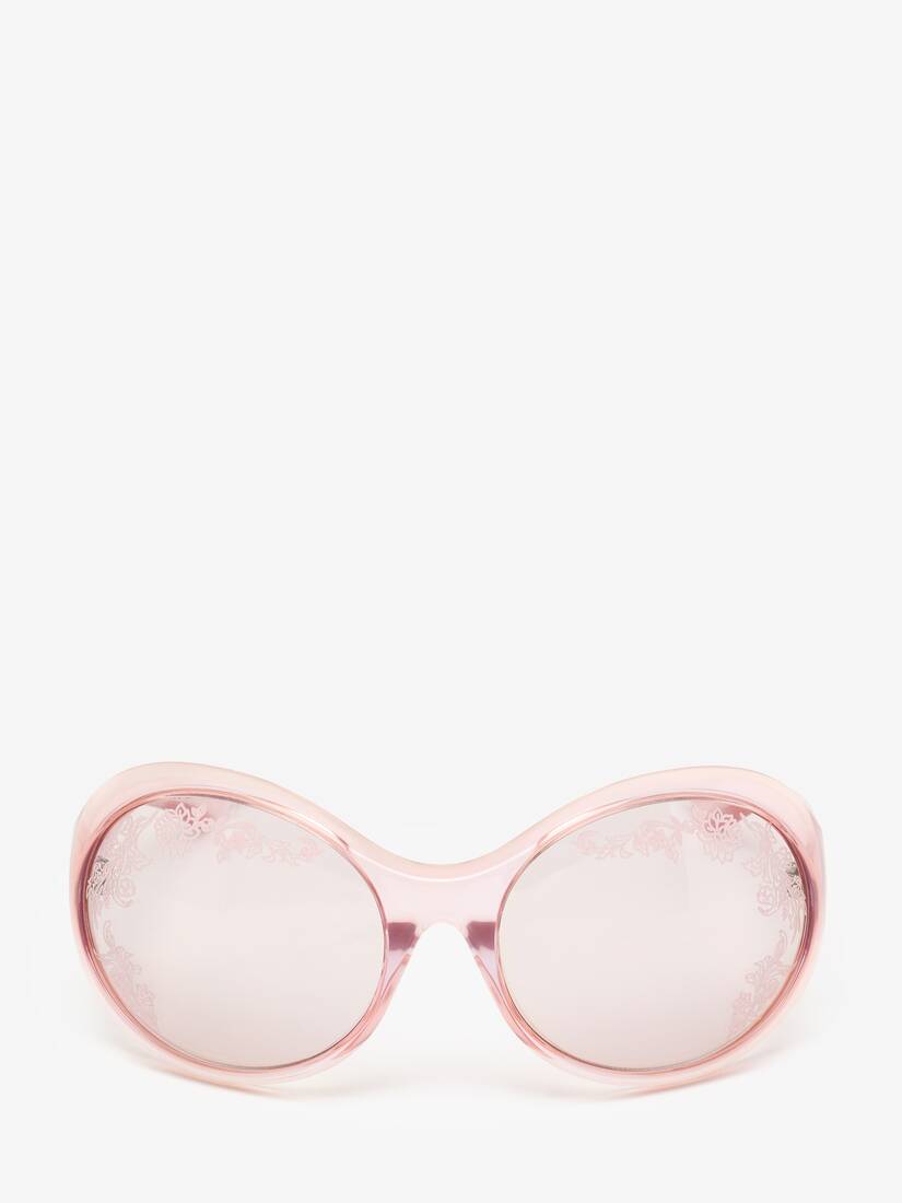 Lunettes de soleil rondes Kate | Alexander McQueen - image 1