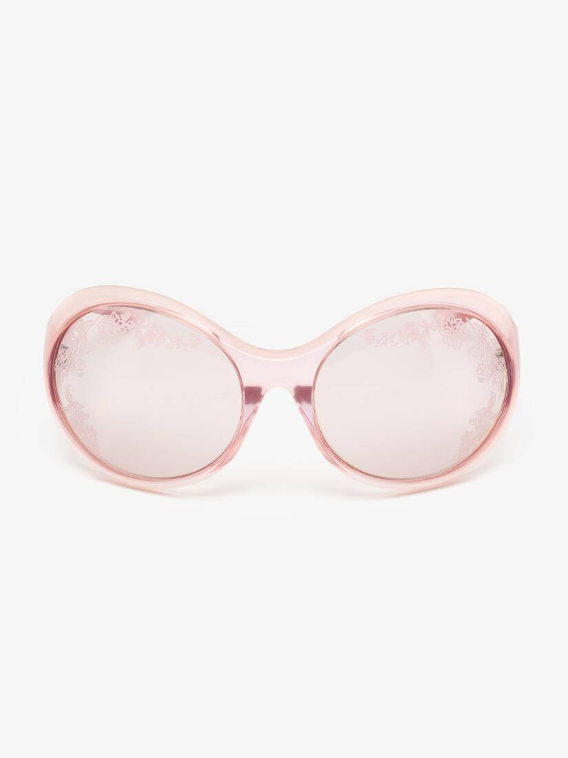 Kate圆框太阳眼镜 | Alexander McQueen - image 1
