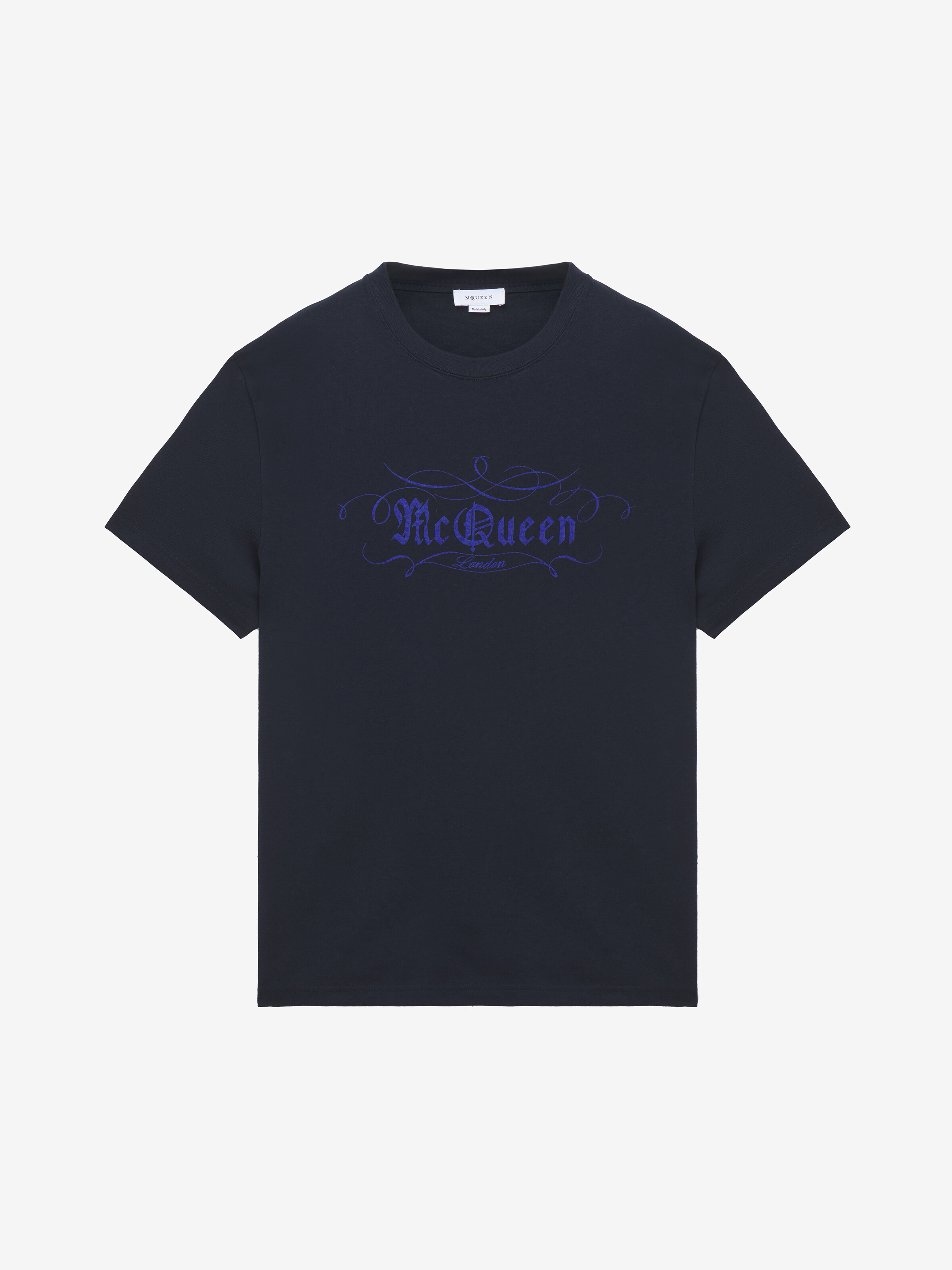 McQueen Script Print T-shirt