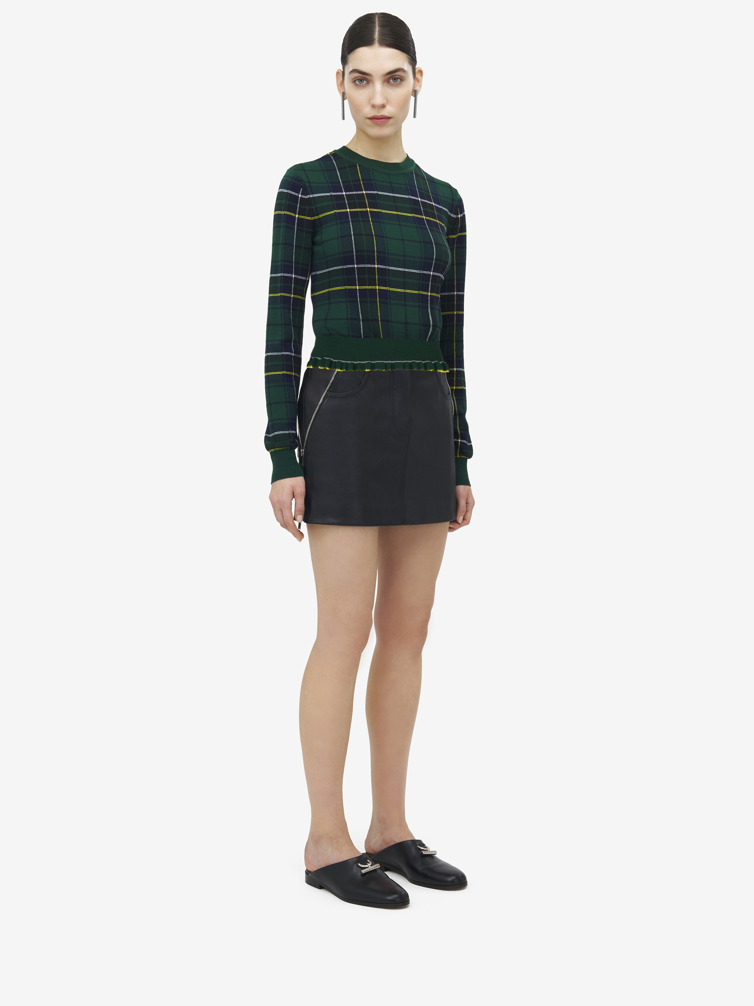 Wool Tartan Jumper