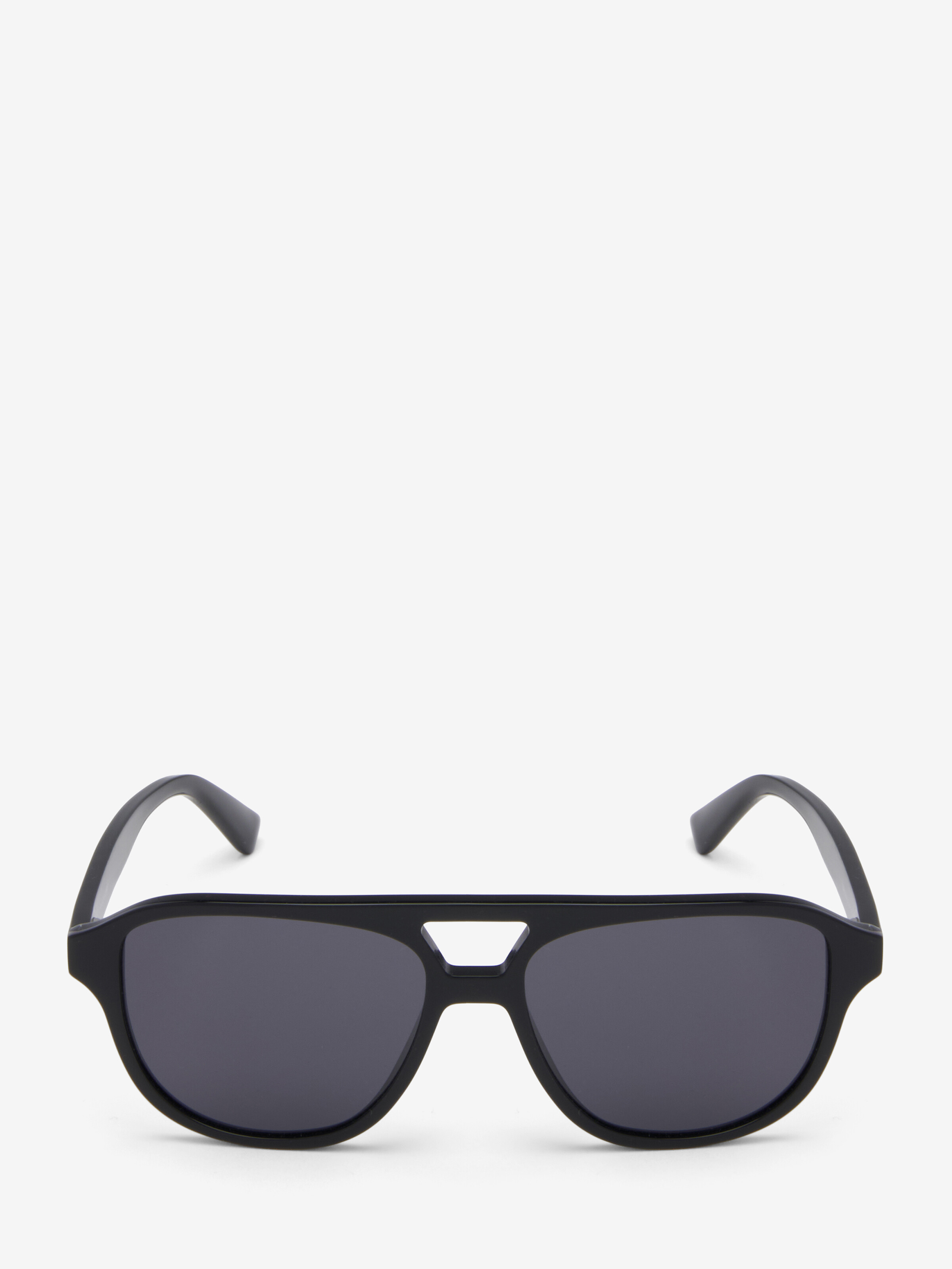 Signature Essentials Sunglasses in Black in Acetate | Alexander McQueen - image 1