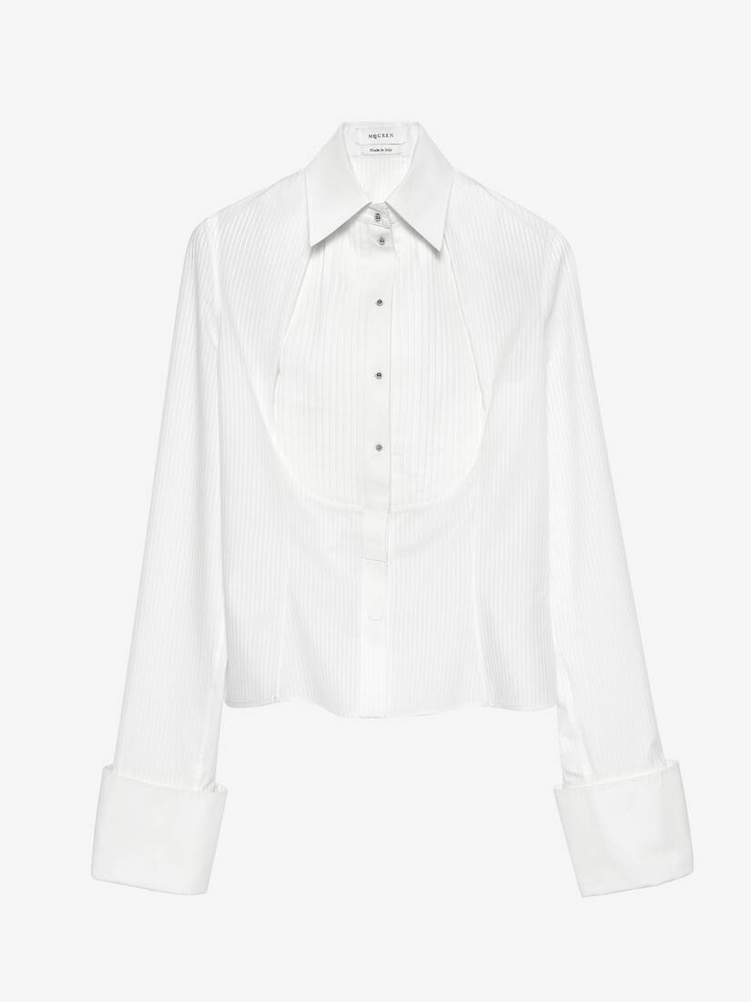 Tuxedo Striped Shirt | Alexander McQueen - image 1