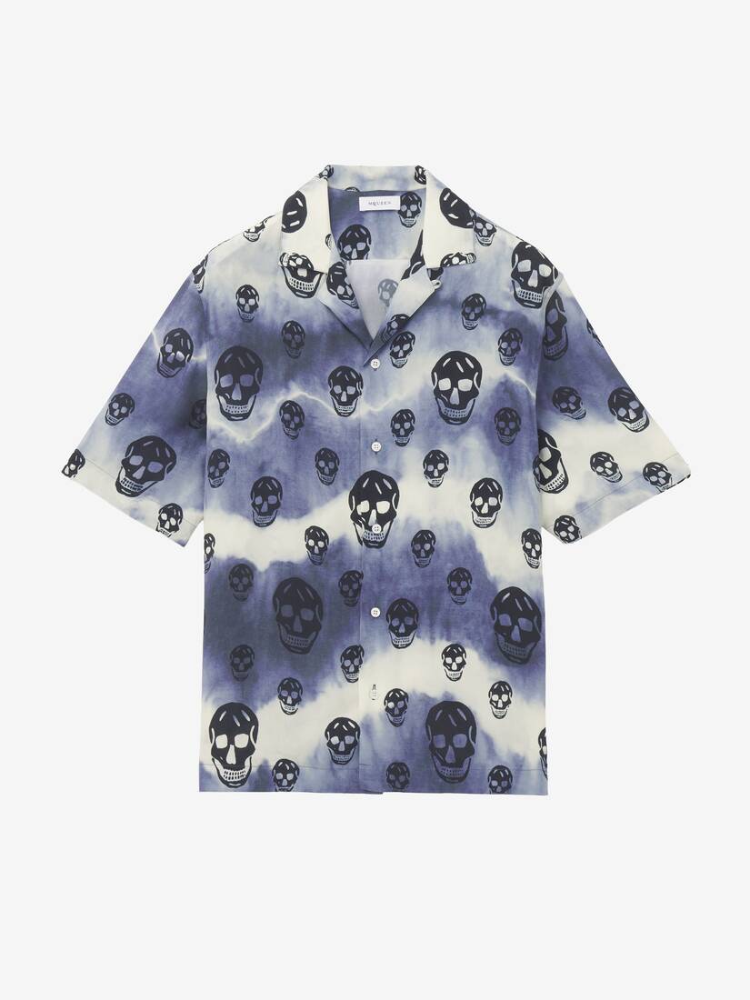 Chemise hawaïenne Skull dégradée | Alexander McQueen - image 1