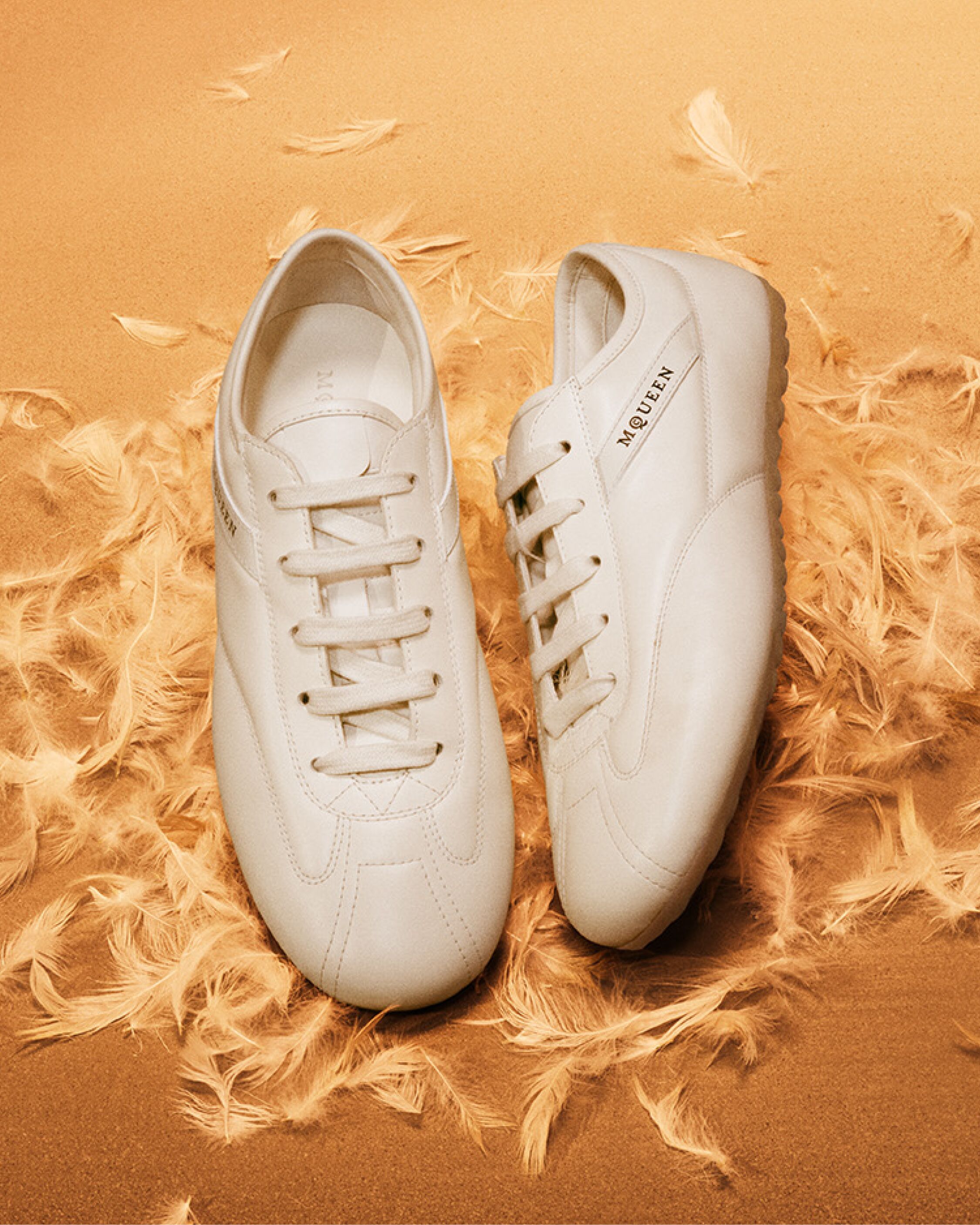 White McQueen Boxe Sneakers