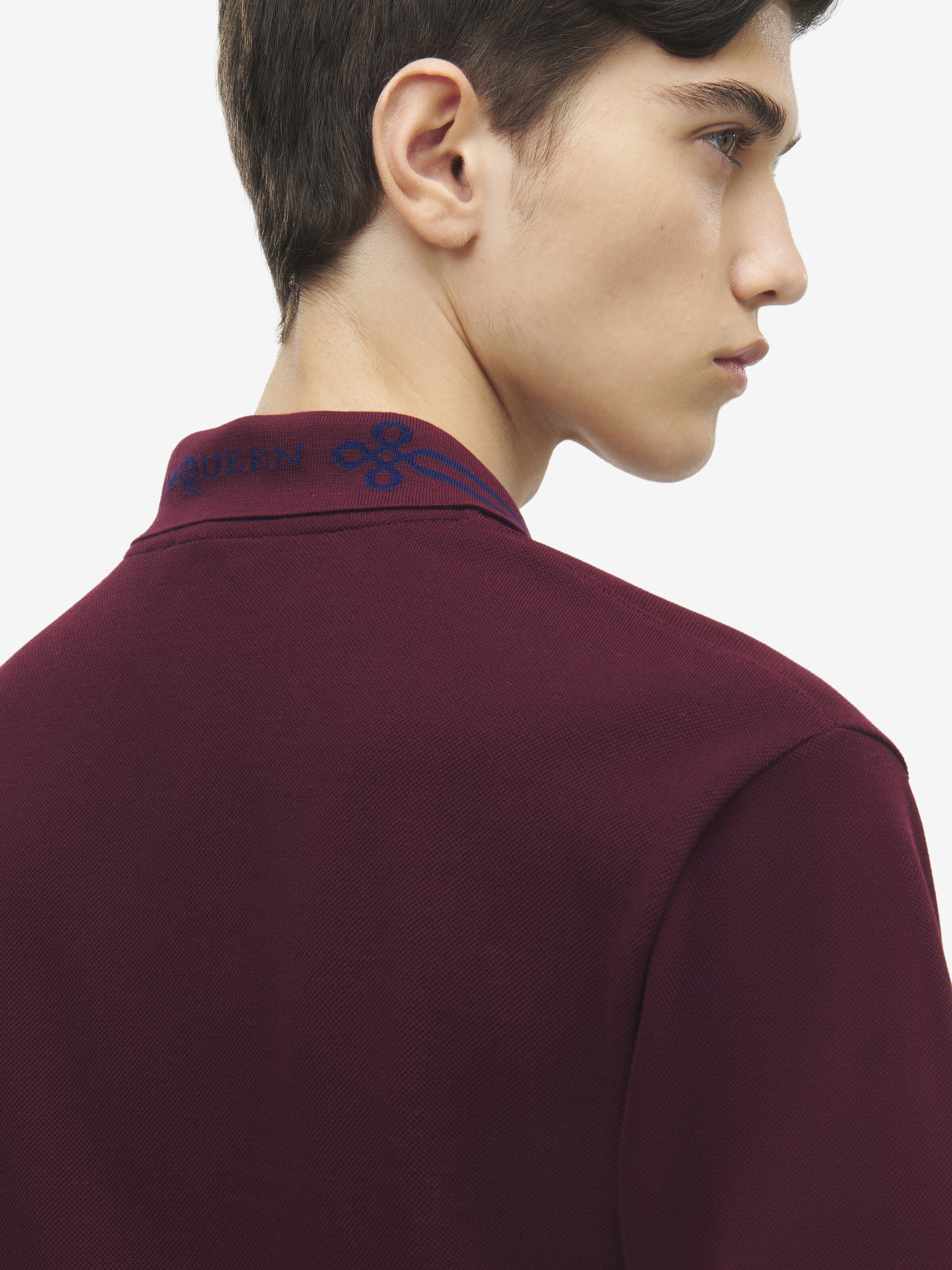McQueen标志Polo衫 in 100% 棉 | Alexander McQueen - image 5