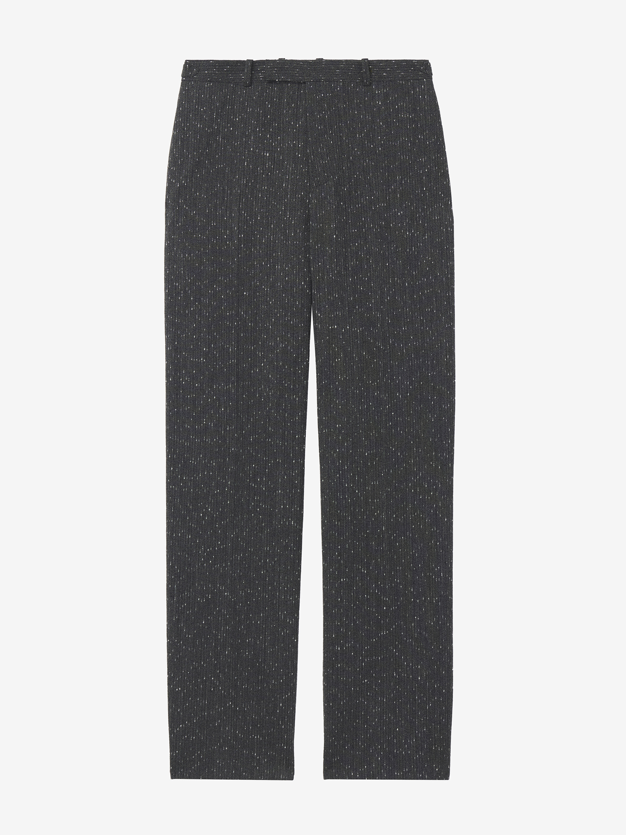 Flecked Pinstripe Trousers