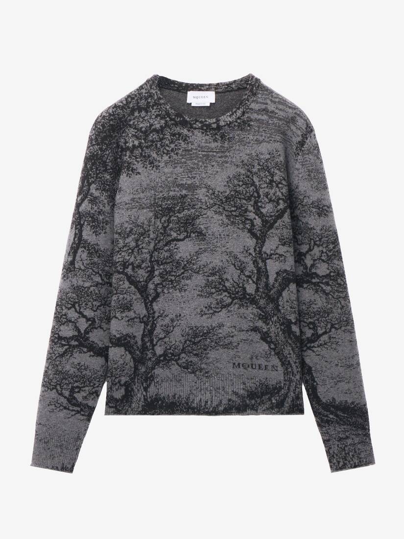 Tree Of Life' Jacquard Jumper | Alexander McQueen - image 1