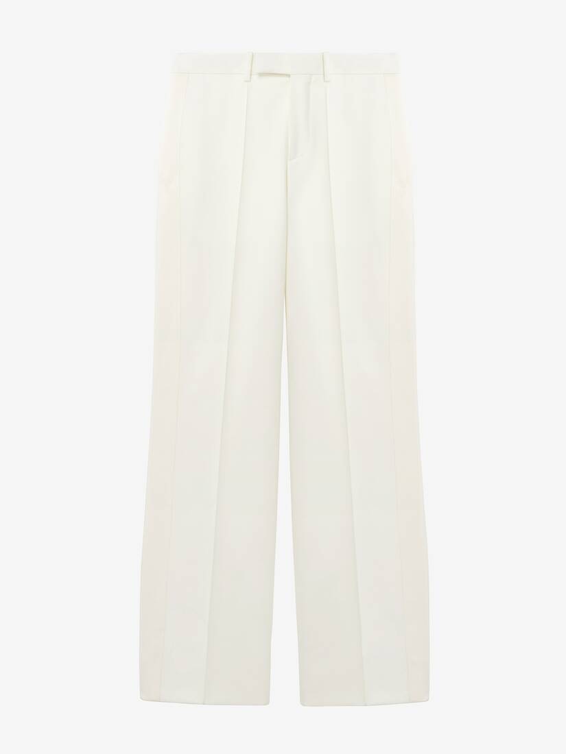 Wide Leg Evening Trousers | Alexander McQueen - image 1