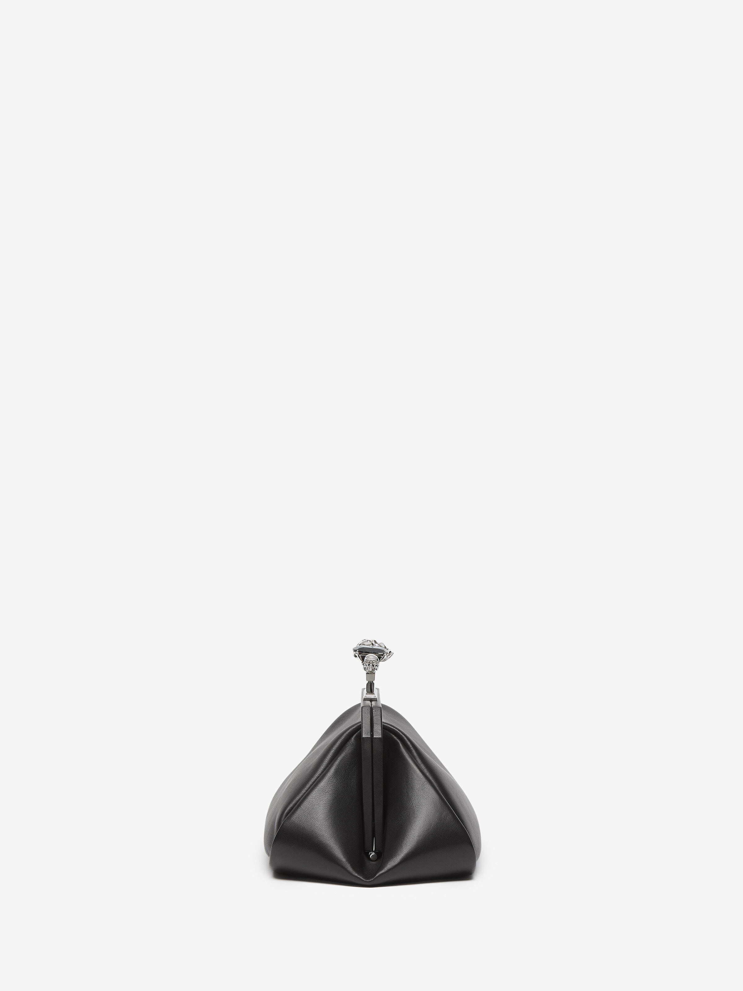Women's Knuckle Soft Clutch in Black in Calf Leather | Alexander McQueen - image 3