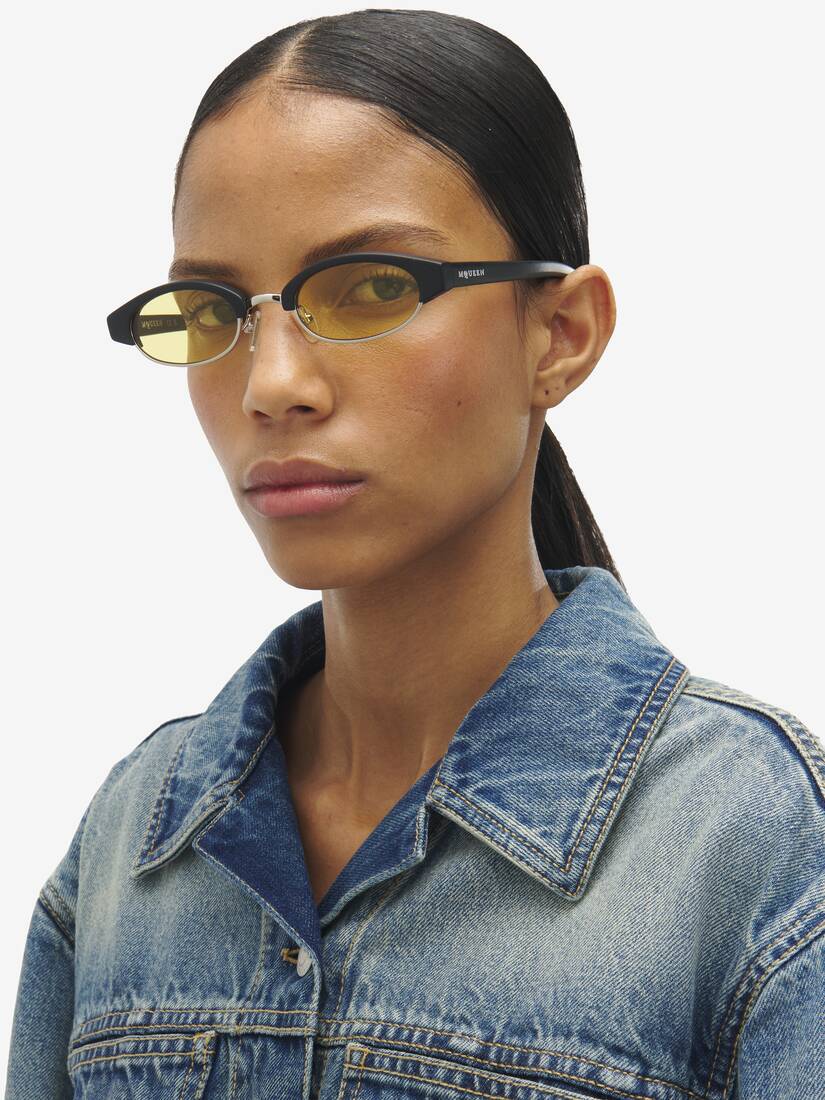 McQueen Ellipse Sunglasses | Alexander McQueen - image 5