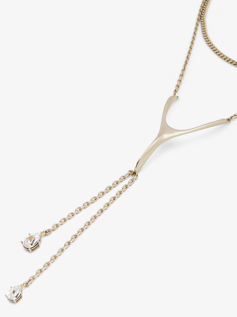 Wishbone Necklace | Alexander McQueen - image 3