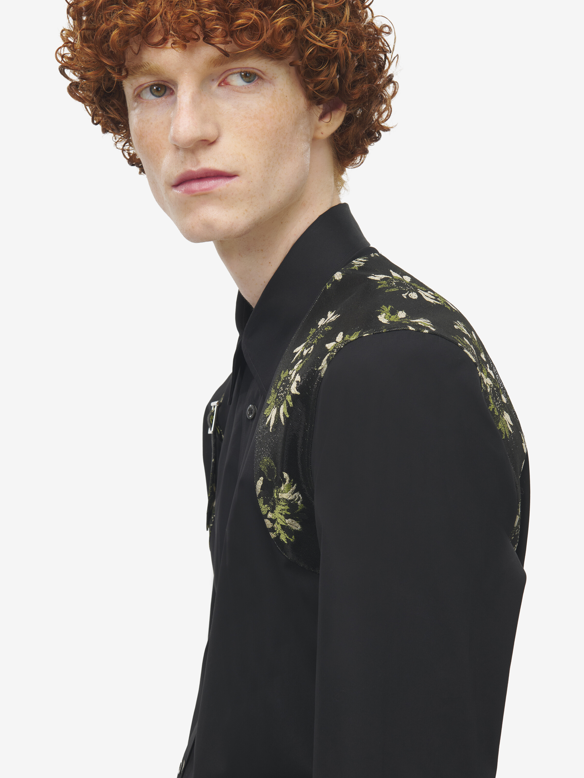 向日葵背带衬衫 in 100% 棉 | Alexander McQueen - image 5