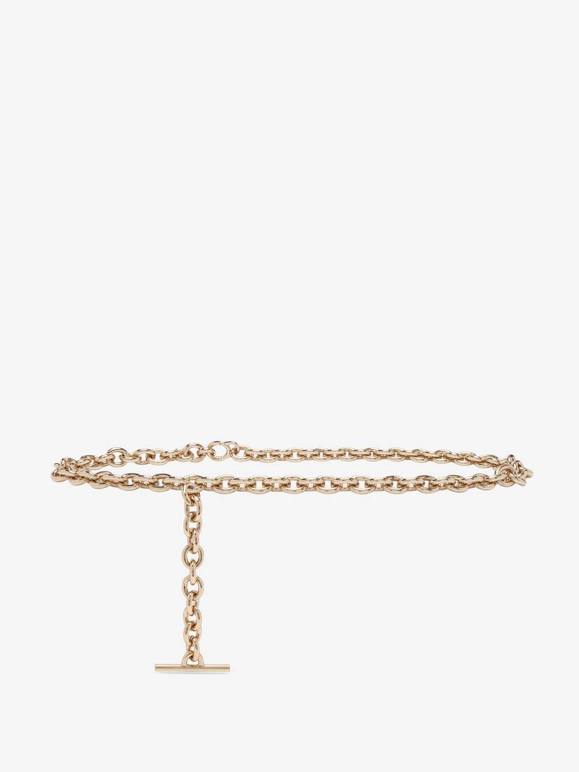 T-Bar Chain Belt | Alexander McQueen - image 3